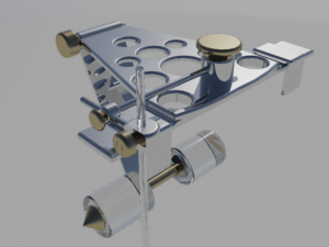 gaming crosshairs concept model